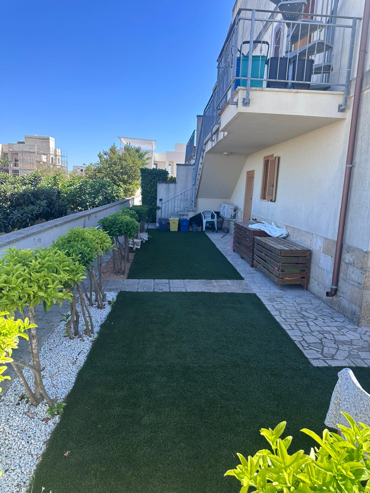 Giardino privato e veranda Apartment Gaia