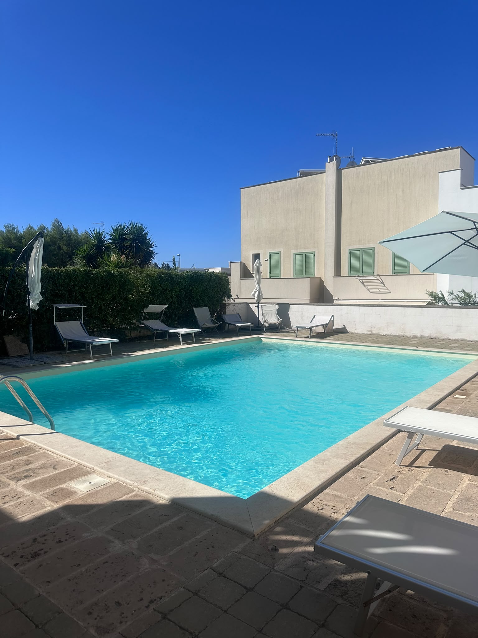 Sun-Drenched Pool Apartment Gaia